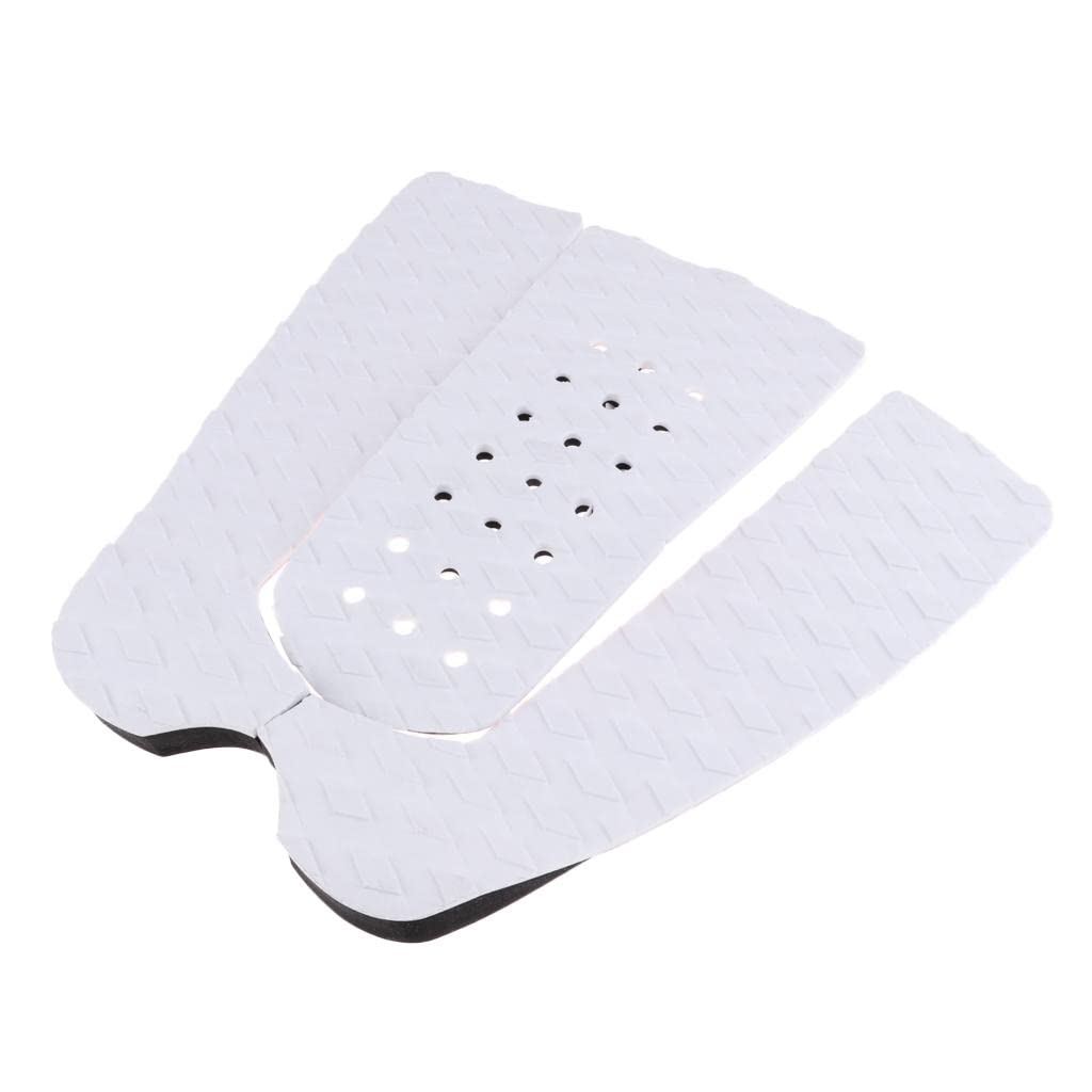 rockible 5X 3 Uds Antideslizante Tabla de Surf Tracción Cola Mat Cubierta Grip Stomp Pad Paddleboard Grip