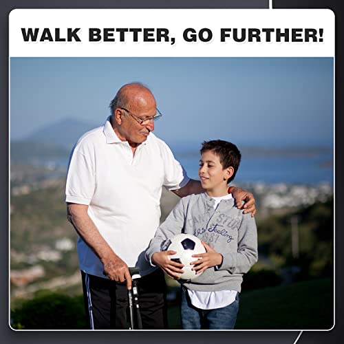 BigAlex Folding Walking Cane with LED Light,Pivoting Quad Base,Adjustable Walking Stick with Carrying Bag for Men/Women by BigAlex - Image 7