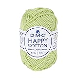 DMC HAPPY COTTON ハッピーコットン 並太 #779 グリーン系 約20g巻 約43m 5玉1袋 DMC392J