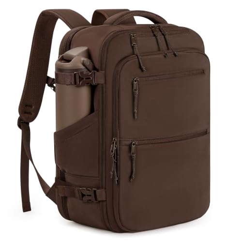 mibasies 30L Airline Approved Travel Carry On Backpack, fit 17" Laptop