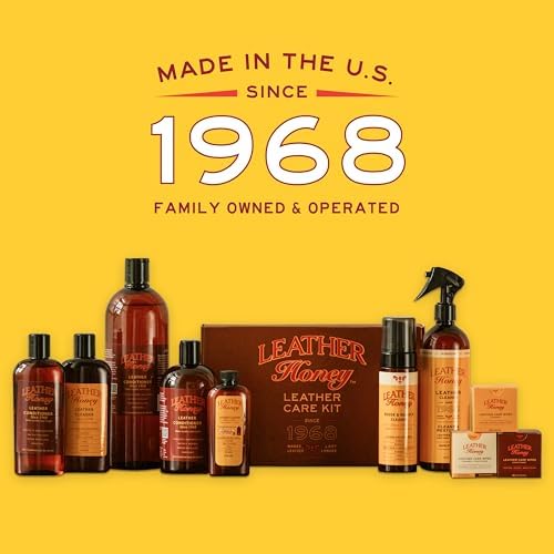 Leather Honey Leather Conditioner – Non-Toxic & Made in the USA Since 1968 - 3