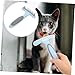 BESPORTBLE Pet Brush Pet Cleaning Supplies Double Row Pin Brush Easy to Use Long Tooth Comb