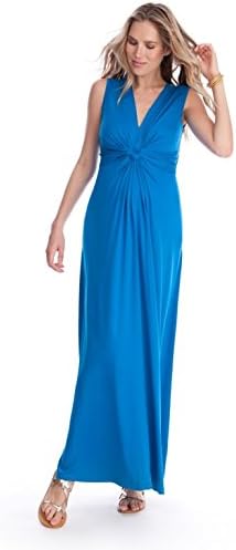 Amazon Co Jp Seraphine セラフィン マタニティワンピース Jo ノットフロントマキシ丈ワンピース Ukサイズ14 シーサイド 服 ファッション小物