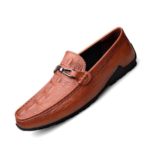 Men's Comfortable Fashion Dress Shoes Wedding Formal Pointed Toe Casual Oxfords Slip-On Loafers Shoes