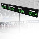 Niveaux de luminosité réglables : avec un écran LED haute luminosité, contraste élevé, cette horloge numérique offre trois niveaux de luminosité réglables. Ses chiffres clairs garantissent une visibilité sous n'importe quel angle dans la pièce, améliorant ainsi le confort de l'utilisateur.
