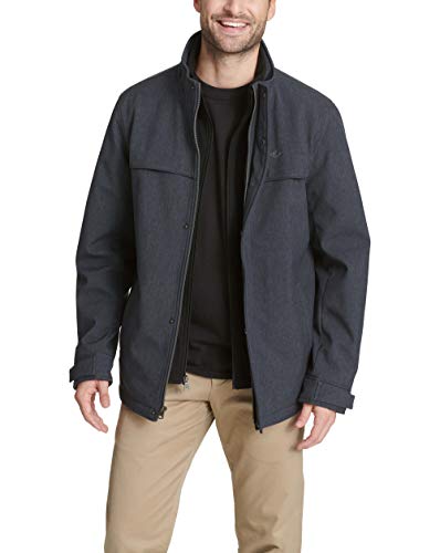 Manteau homme chaud coupe-vent imperméable veste automne hiver mi-longue