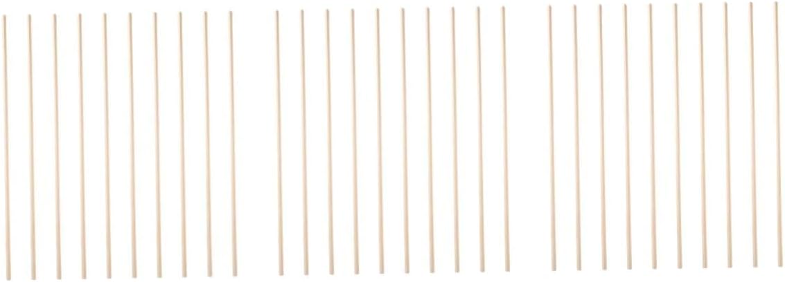 Mipcase 30pcs Wooden Window Trim Molding Strips for Decoration Natural Color for Window Screens and Home Projects