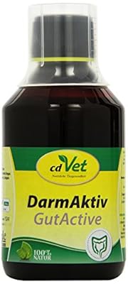cdVet Naturprodukte DarmAktiv Hund & Katze 250 ml - Dog, cat - Complementary feed - support of the intestinal flora - promotes digestion - strengthens the immune system - digestive problems -