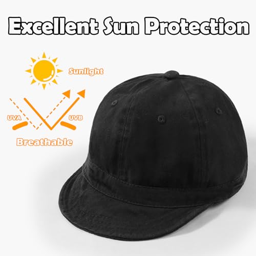 1-3T Baby Boys Girls Baseball Cap Toddler Sun Hat Adjustable Outdoor Sun Protection Beach Park Hats4