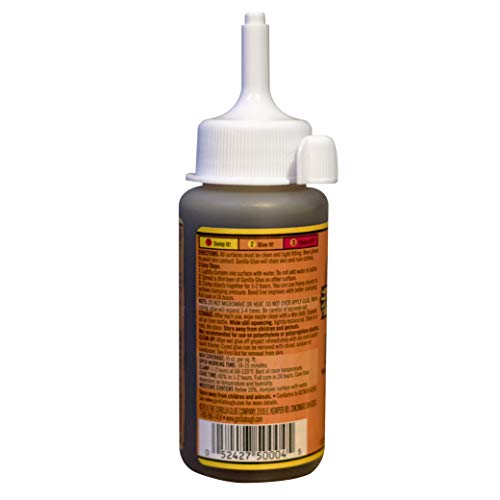 Gorilla Original Gorilla Glue, Waterproof Polyurethane Glue, 4 Ounce Bottle, Brown, (Pack Of 2) #TOP3