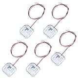 IDEANATEGRATE 抵抗計量センサー 50kg セル重量センサー 5個セット ハーフブリッジ圧力計測対応 デジタル体重計用 マイクロ電子計量 ランダムカラー