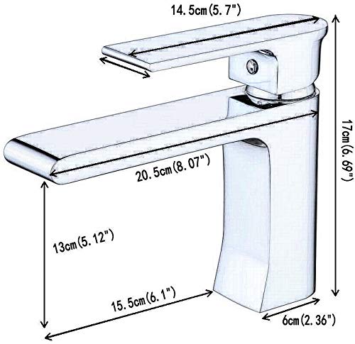 Rubinetto Bagno Lavabo Rubinetto Moderno di Alta