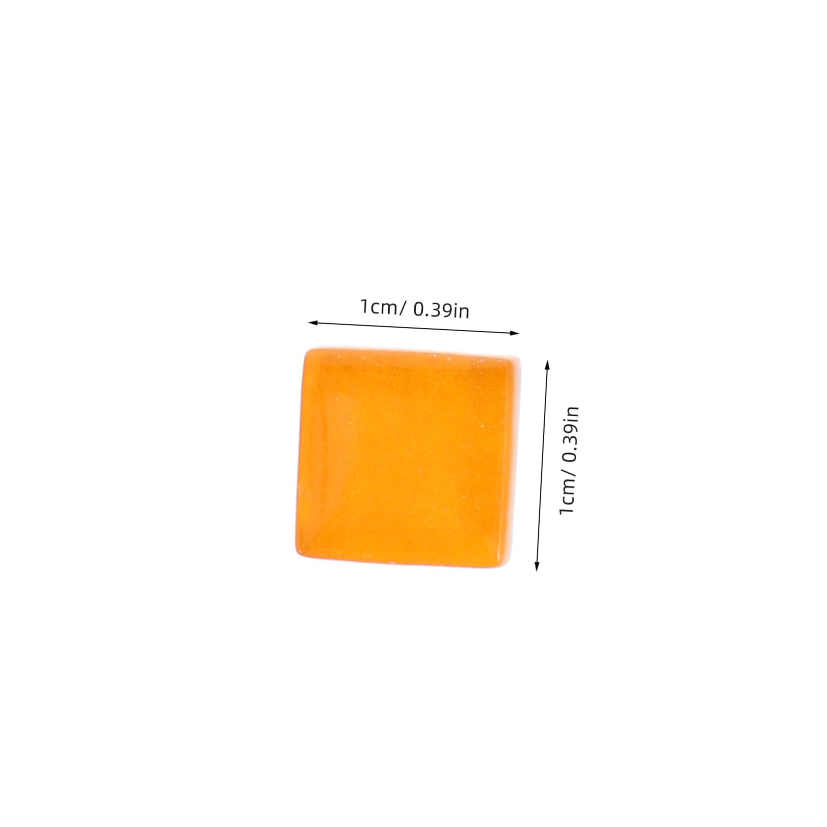 HOMSFOU Vetro per DIY Kit Mosaico Vetro Quadrato per Progetti Creativi Facile da Usare Sicuro per Adatto per Decorazioni e Attività