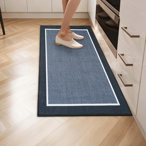 LxioTy Kitchen Kitchen Rugs Comfort Standing Rug: Kitchen Mats Super Absorbent and Stain Resistant...
