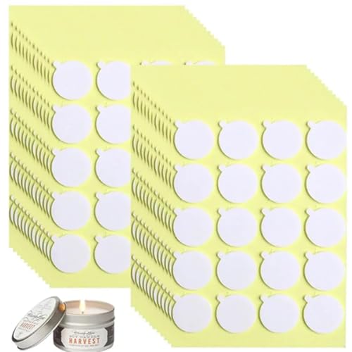 Pegatinas para mechas de vela 400 piezas