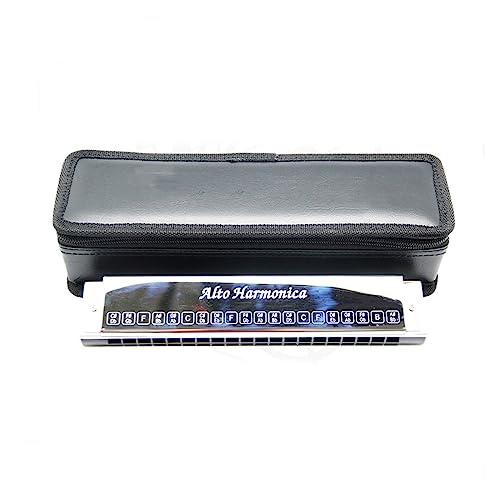 PacuM Harmonica par Instrument Key Harmonica Large Alto Adult Band Professional Performance Playing Instruments Harmonica - Les Beatles, Paul McCartney, John Lennon, RIngo Starr, George Harrison PacuM Harmonica par Instrument Key Harmonica Large Alto Adult Band Professional Performance Playing Instruments Harmonica