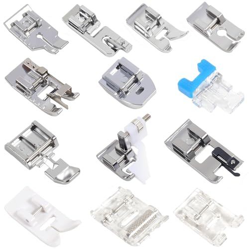 Kit de 13 Pies Prensatelas para Máquina de Coser miniatura 7
