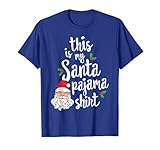 Photo Gallery this is my santa pigiama shirt xmas outfit bambini ragazzi ragazze maglietta Photo Gallery this is my santa pigiama shirt xmas outfit bambini ragazzi ragazze maglietta