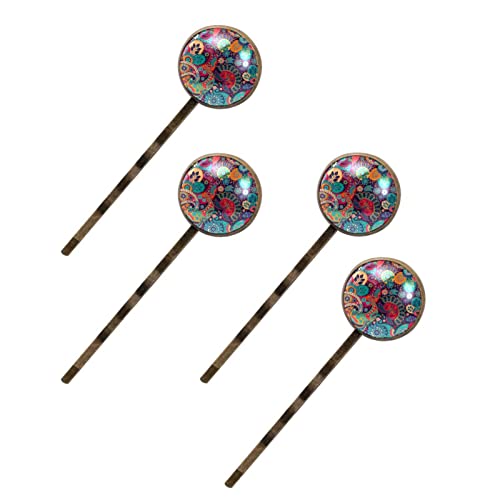 Barrettes à cheveux à motif cachemire pour sublimer vos coiffures bohèmes de fête