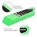 CaseBot Silicone Case for Amazon Insignia Smart HD Fire TV Voice Remote (2019) - Honey Comb Series [Anti Slip] Shockproof Cover Compatible with Element Smart Fire TV Voice Remote, Green-Glow