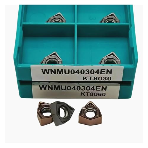 Herramientas de Torneado Carburo WNMU040304EN KT8030 miniatura 2