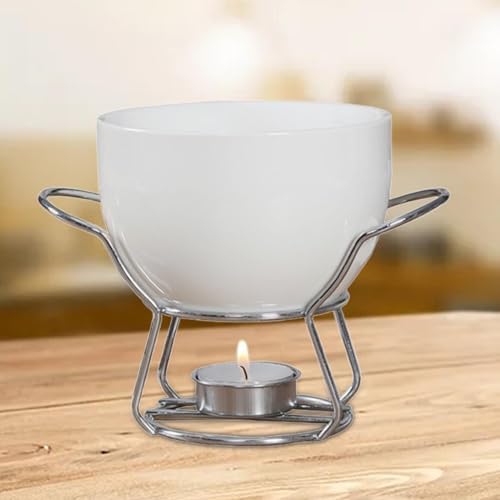NonMiFyR Ceramic Fondue Set Household Ceramic Hot Pot for Engagement - 4