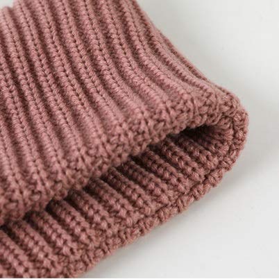 Herbst und Winter Baby Mädchen Baby gestrickter Warmer Schal Junge Wollschal Kragen bleiben warm (Farbe: B)