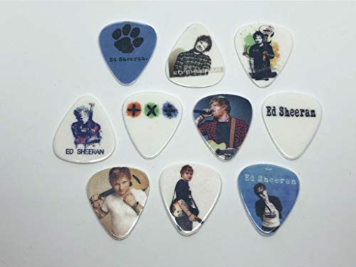 ED Sheeran Lot de 10 médiators pour guitare