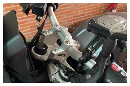 Abrazadera elevación manillar DSX900 evita dolor de espalda en moto 2024 3