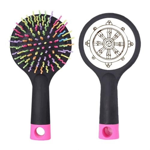 Brosse à cheveux démêlante ronde Culture Rudder design ergonomique