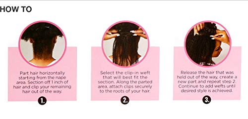 Curls Kinks & CO Textured Clip-In Hair Extension