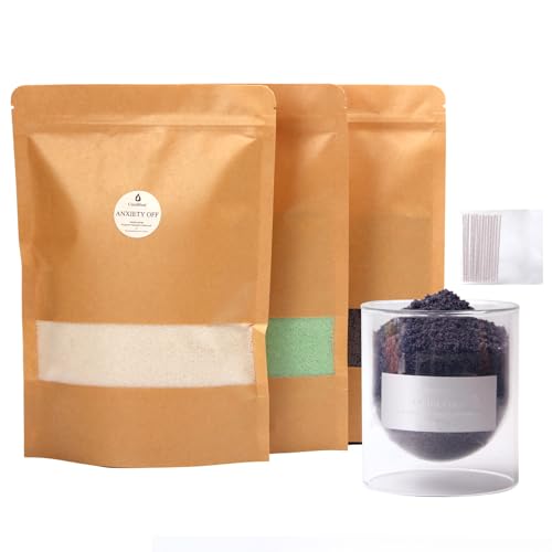 CandHeal Pearled Candle Sand with Wicks 1500g Bergamot Sand Wax