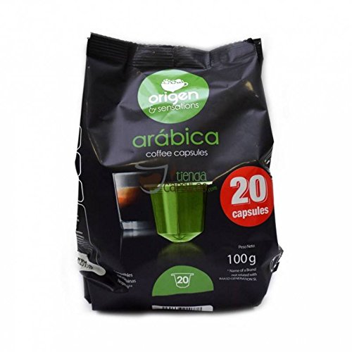 Cápsulas Nespresso®* Origen & Sensations - Arábica - 20 unidades