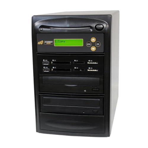Image of Acumen Disc 1 to 1 Crossover CD DVD Disc Duplicator & Bi-Directional Multimedia Flash Memory Copier (CF SD MS USB) / Media Converter - Disc to Disc /Media to Media