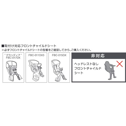 OGK技研 RCF-008 ヘッドレスト付フロントチャイルドシート用レインカバー の商品画像 5