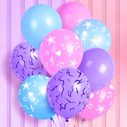 Korean Idol Movie Birthday Party Balloons 24 Pack Korean Pop Themed Party Favors DH Themed Party Decorations Supplies
