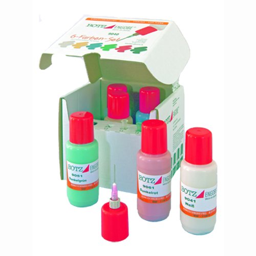 BOTZ Engoben Set, 6x 50ml + Zubehör [Spielzeug]