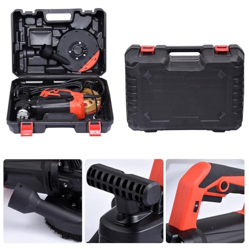 Ponceuse orbitale 2200W à aspiration avec plateau 150mm et 6 vitesses
