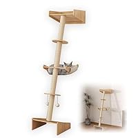 ❣️大特価❣️キャットタワー 突っ張り 木製 キャットツリー 木登りタワー 41YjwZMvQzL._SS200_.jpg