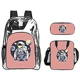 Options de transport polyvalentes et confortables : bretelles rembourrées réglables sur le sac à dos, deux options de transport (bandoulière bandoulière) sur le sac à déjeuner, et étui à stylos compact en font un ensemble pour la randonnée, les déplacements, le camping, les festivals et les aventures urbaines.