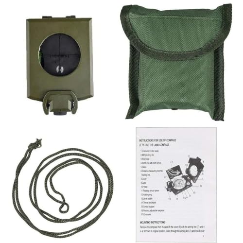Boussole de survie pour camping et navigation de randonnée - 7