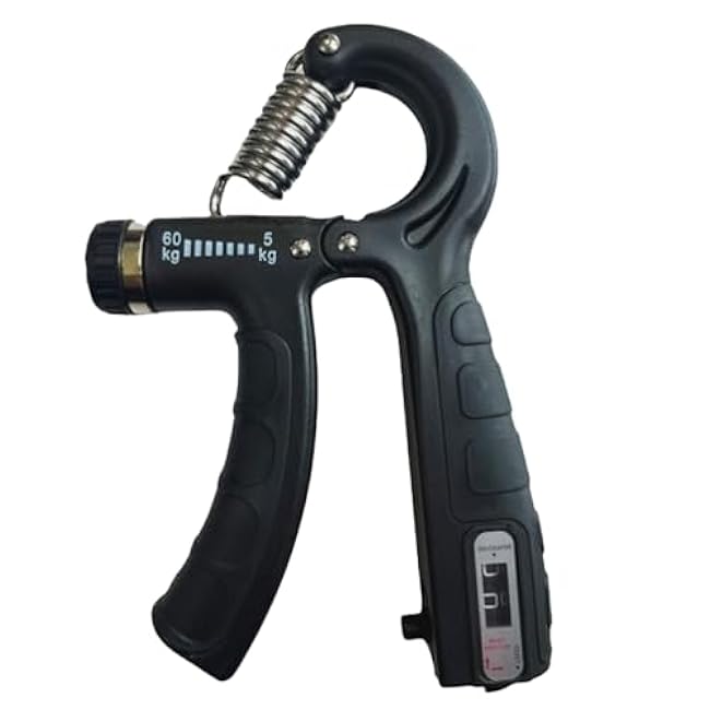 Hand Grip Strength Trainer for Muscle Building with Counter, Adjustable Resistance 10-130 lbs, Wrist Forearm strengthener Finger strengthener