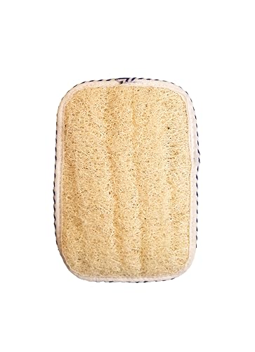Veluora Velvet Loofah Bath Sponge for Adults and Children Gentle Exfoliating Shower Pouf & Body Wash Scrubber