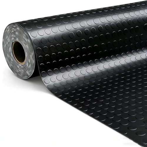 Nisorpa Garage Floor Mat 16.4 x 3.3 FT Garage Flooring Roll 1/8' Thick