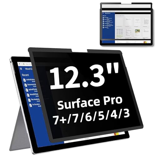Surface Pro 7+/Surface Pro 7 / 6 / 5 / 4 12.3C` p S vCoV[tB^[ `h~tB^[ u[CgJbg p\R PC j^[ tیtB ˖h~ E EȒP