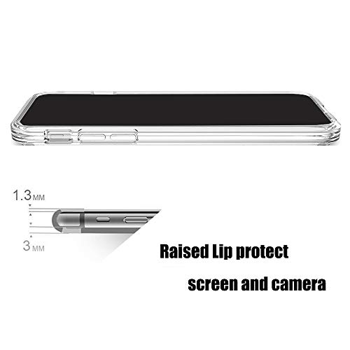 Ucolor Red Glitter Case Compatible With Iphone Se 3 (2022)/ Iphone 8/7/6S/6/Se 2Nd 2020 4.7" Sparkle Quicksand Liquid Waterfall Clear Protective Case #TOP2