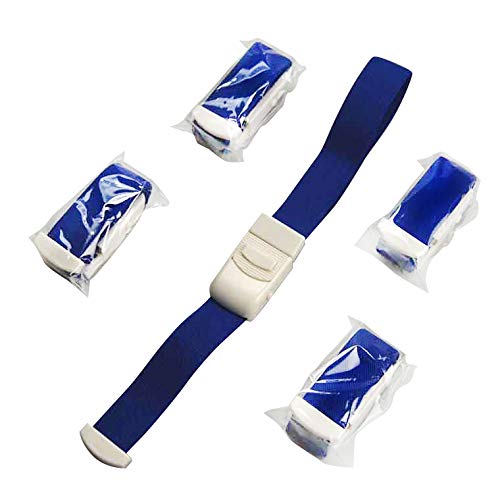 Valuemed® Medical Tourniquets (Pack of 5, Royal Blue)