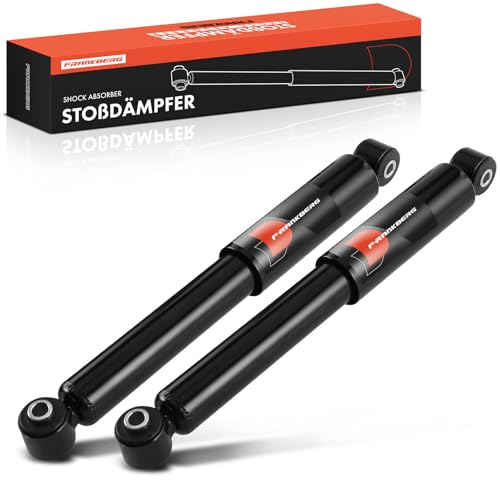 Frankberg 2x Ammortizzatori per sospensioni Ammortizzatori per telaio Posteriore sinistro destro 381mm Pressione del gas Compatibile con 169 Furgone/Compatto 169 Replace# 51856394, 51857282