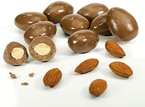 Andy Anand’s Chocolates - Premium California Almonds covered with Gourmet Chocolate Corporate Gifts, All Natural and Certified Made from Natural Ingredient - 1 lbs
