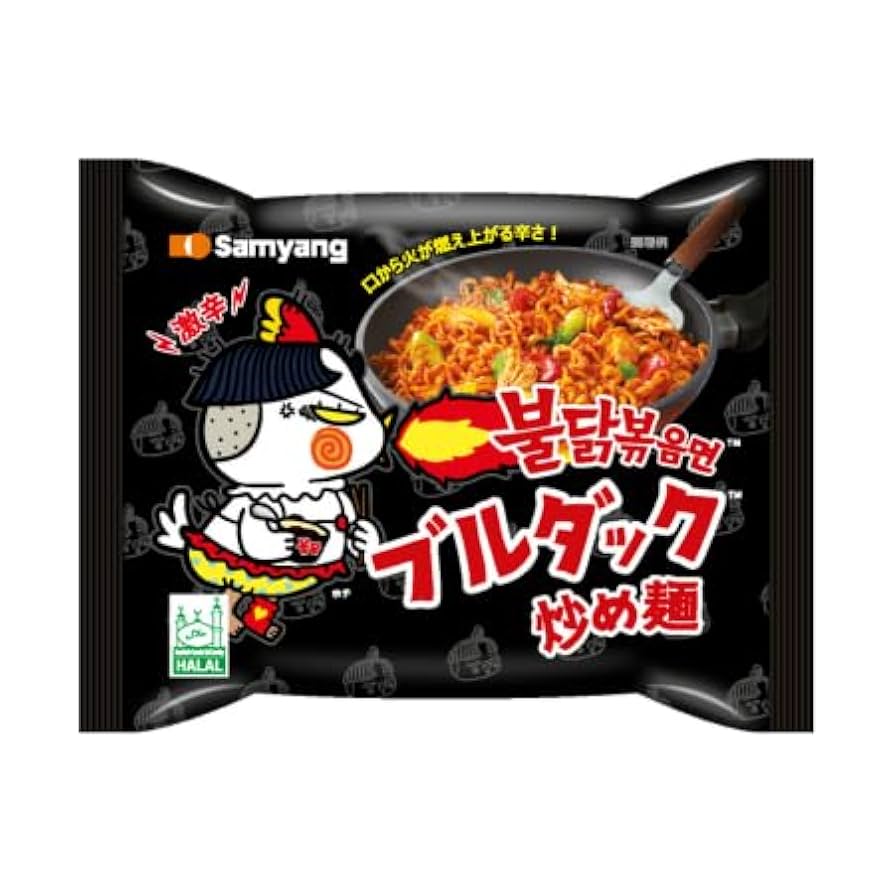 激辛 ブルダック 炒め湯麺 プルタク サムヤン 三養 SAMYANG　2袋 10004o2.jpg